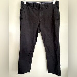 BANANA REPUBLIC Fulton Chino Pants -Men's Size 36x32 - Blue- Flat Front Straight